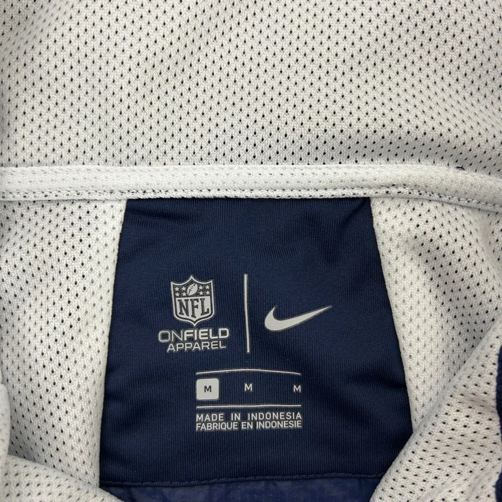 Nike Dallas Cowboys Windbreaker‎ Mens M Navy Blue NFL Onfield 906433-419